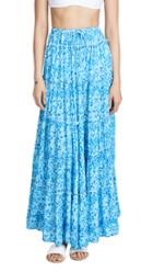 Kos Resort Floral Maxi Skirt