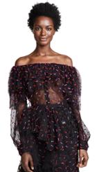 Rodarte Off Shoulder Blouse