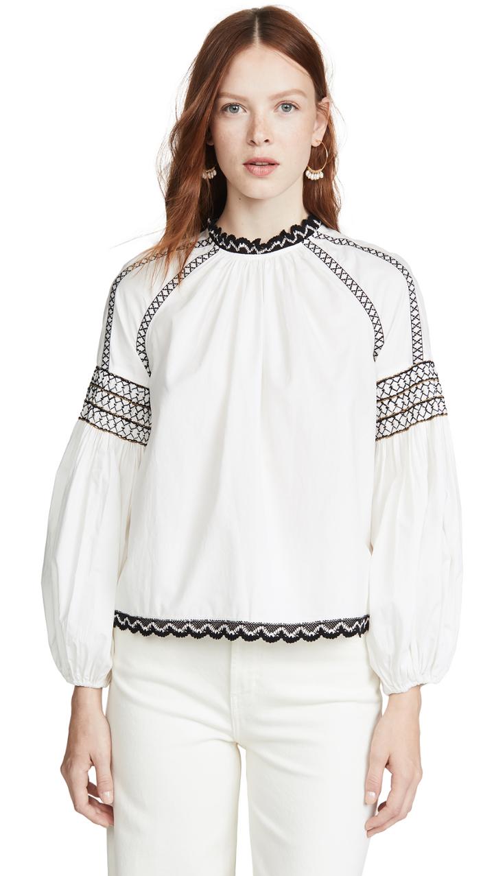 Ulla Johnson Camden Blouse
