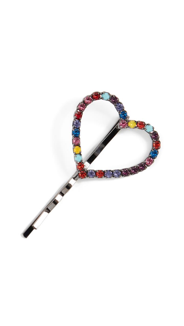 Elizabeth Cole Nara Heart Bobby Pin