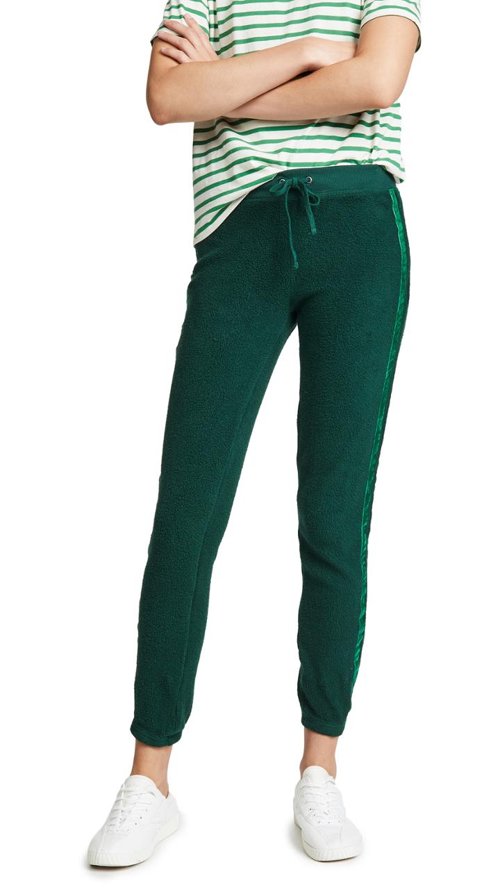 Pam Gela Sweatpants With Velvet Stripes