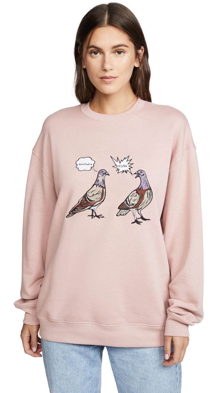 Acne Studios Forba Animal Embellished Sweatshirt