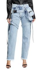 Natasha Zinko Bag Straps Jean Trousers