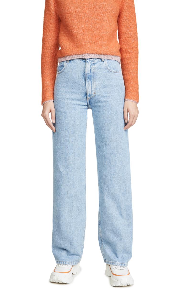 Eckhaus Latta Wide Leg Jeans