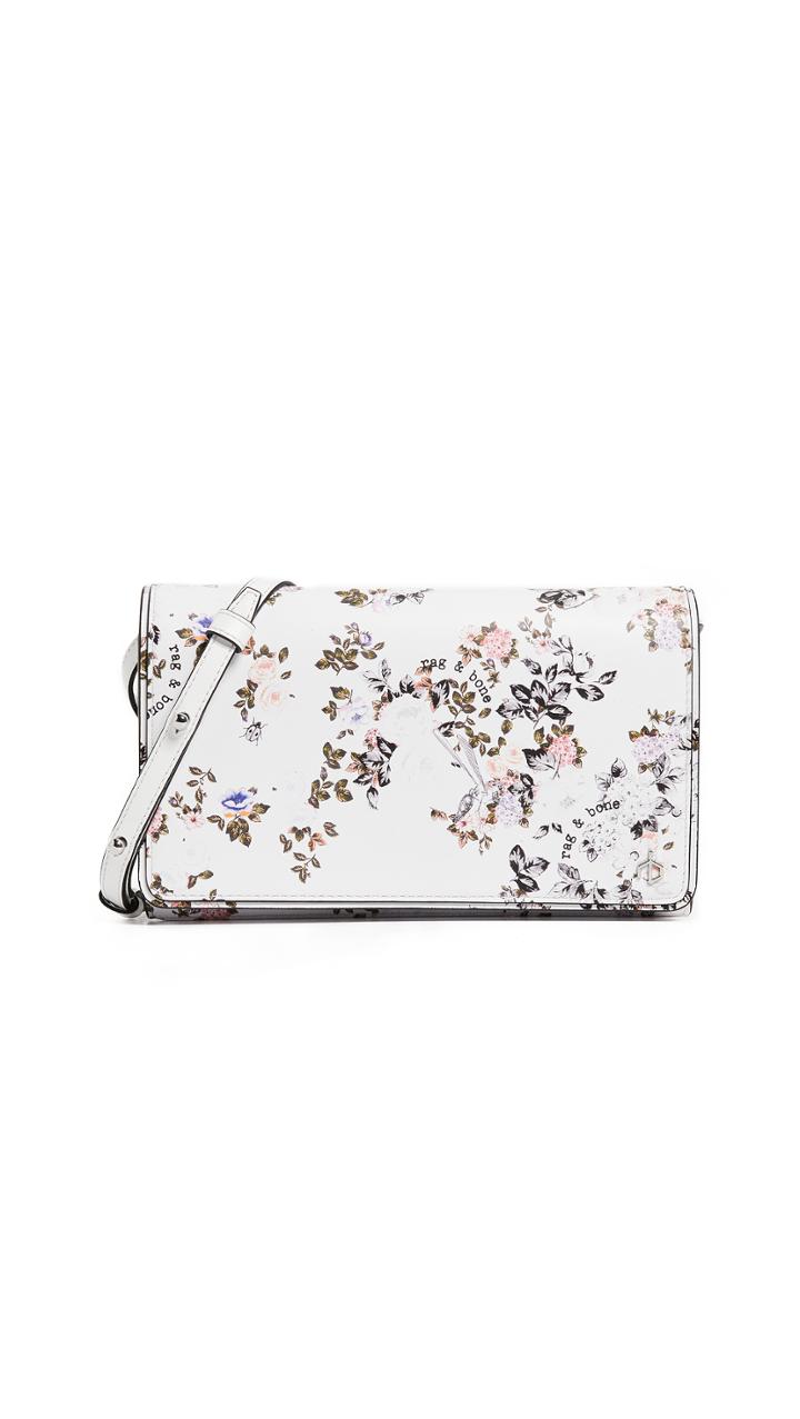 Rag Bone Floral Cross Body Wallet