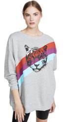Wildfox Tiger Stripes Sweatshirt