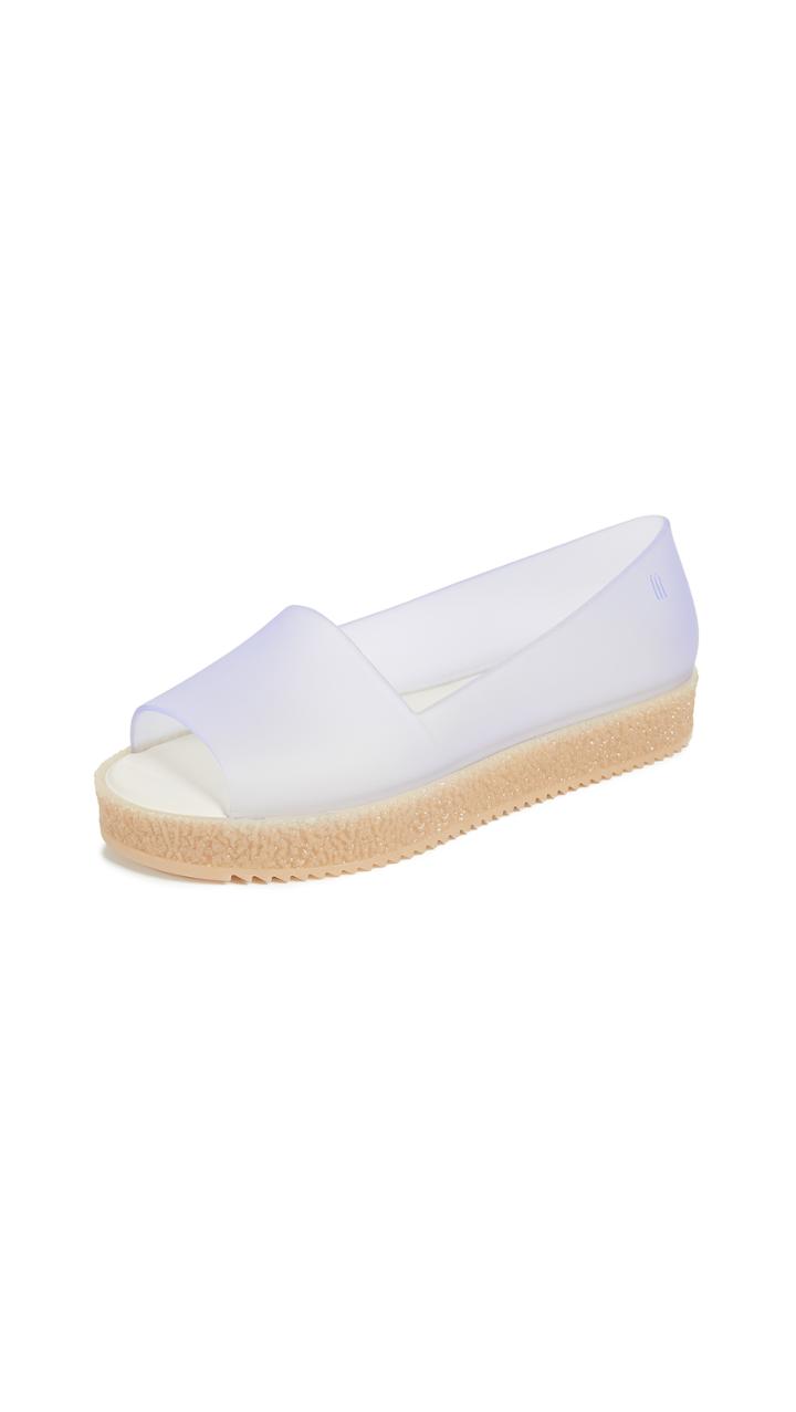 Melissa Puzzle Peep Toe Flats
