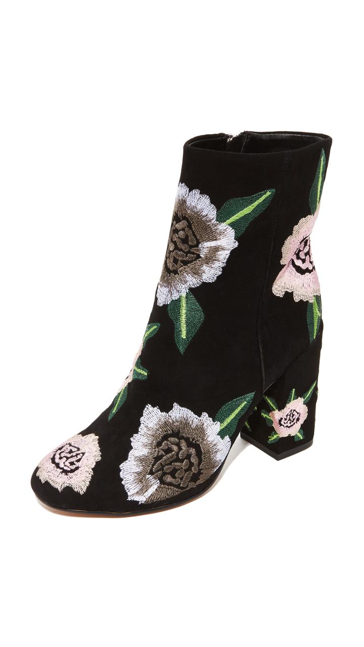 Rebecca Minkoff Bryce Embroidered Booties