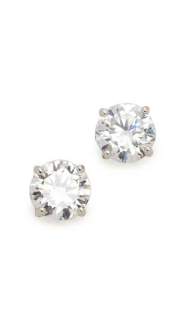 Kenneth Jay Lane Classic Luxe Four Prong Earrings
