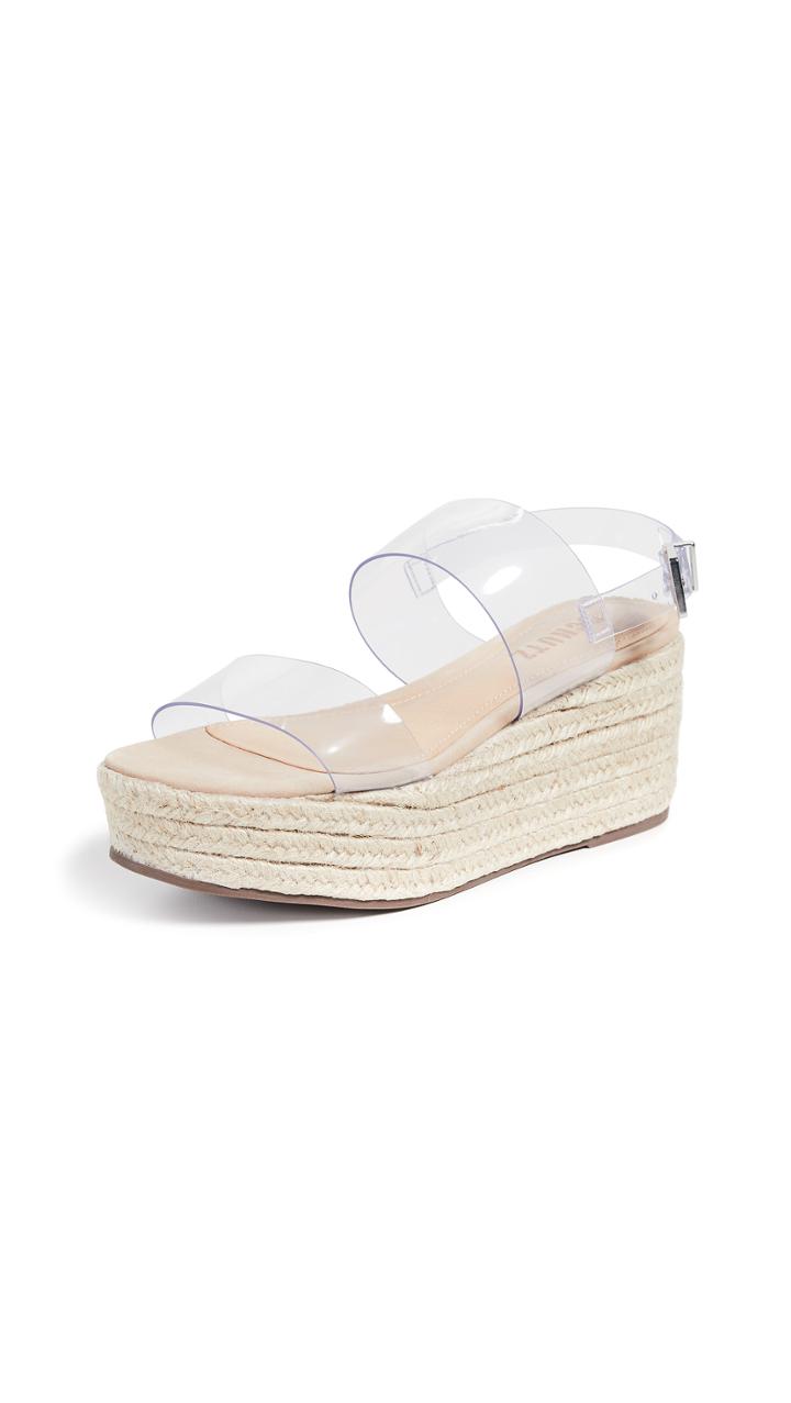 Schutz Paolete Double Strap Espadrilles