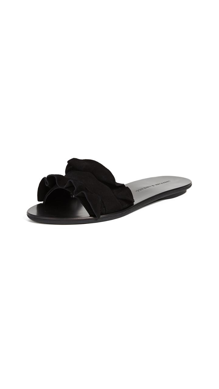 Loeffler Randall Birdie Ruffle Slides