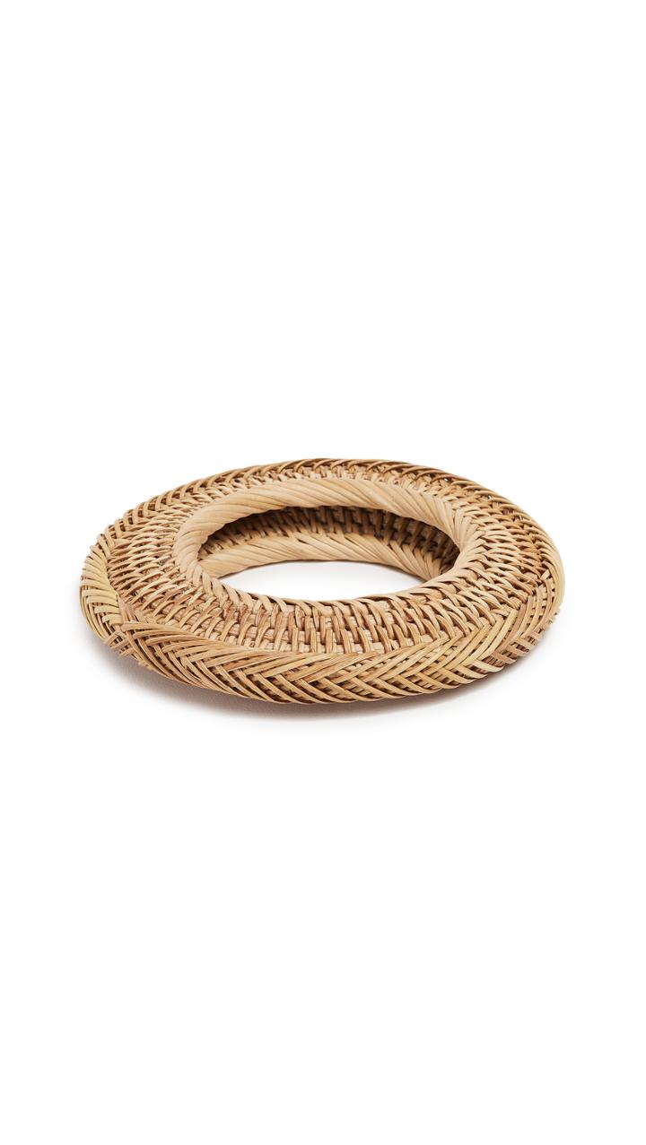 Cult Gaia Rattan Bangle Bracelet