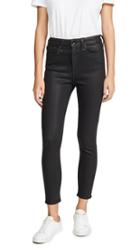 Rag Bone Jean Nina Coated High Rise Ankle Skinny Jeans