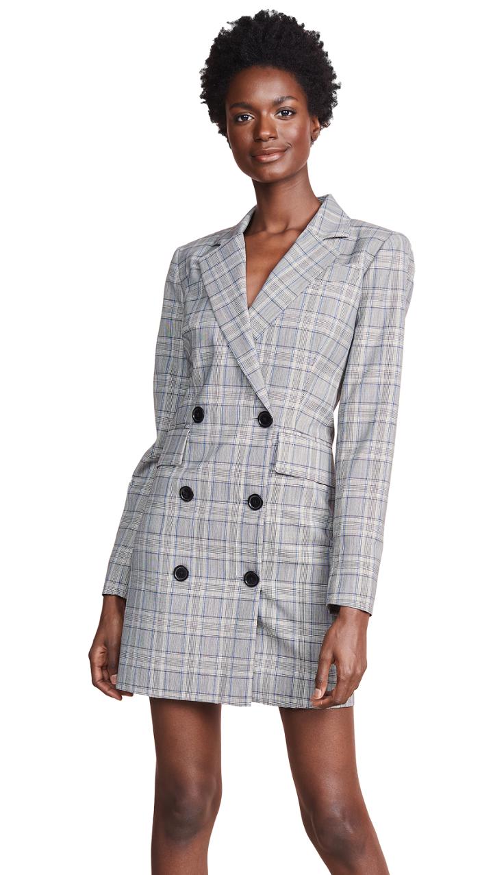 Milly Wool Blazer Dress