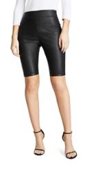 Cynthia Rowley Leather Bike Short