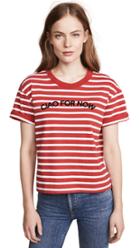 Madewell Leanna Ciao For Now Bumblebee Stripe Tee