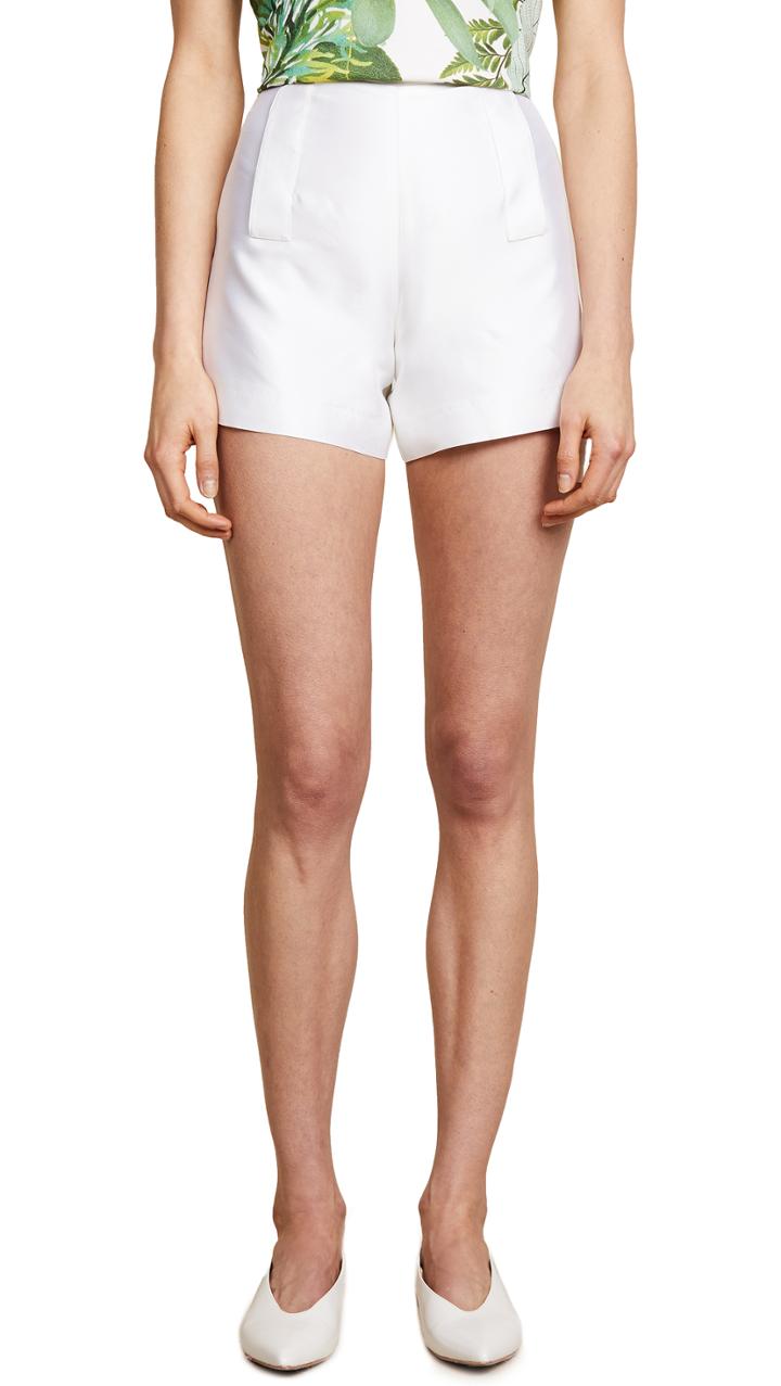 Ewa Herzog Silk Shorts