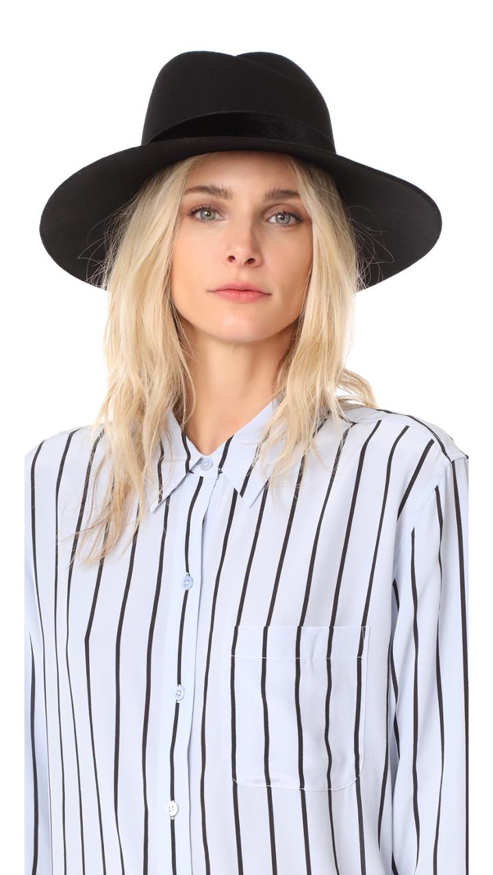Rag Bone Zoe Fedora Hat