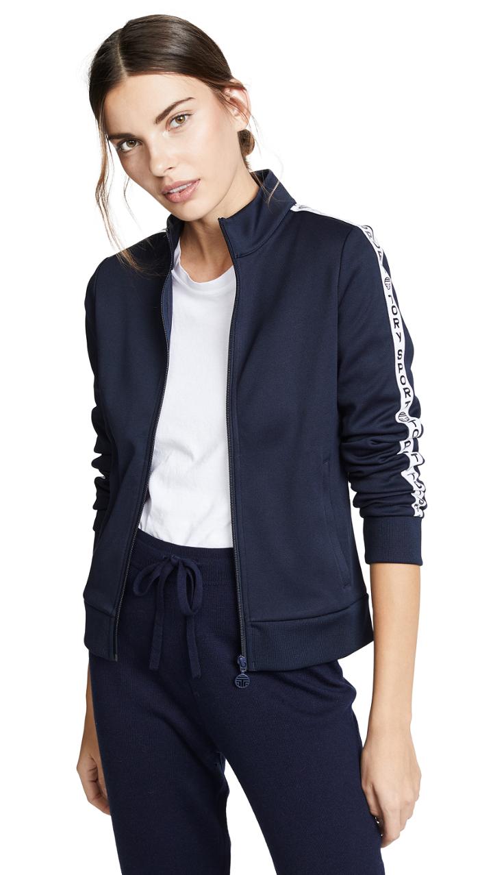 Tory Sport Banner Track Jacket