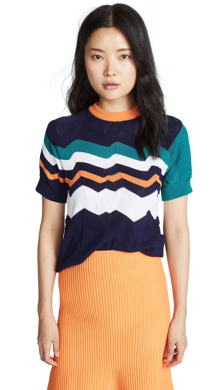Kolor Stripe Sweater