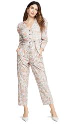 La Vie Rebecca Taylor Long Sleeve Lidia Vine Jumpsuit
