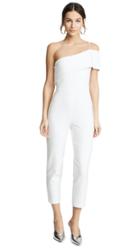 Cushnie Et Ochs Seina One Shoulder Cropped Jumpsuit