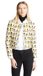 Boutique Moschino Perfume Print Jacket