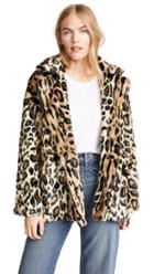 Free People Kate Leopard Coat