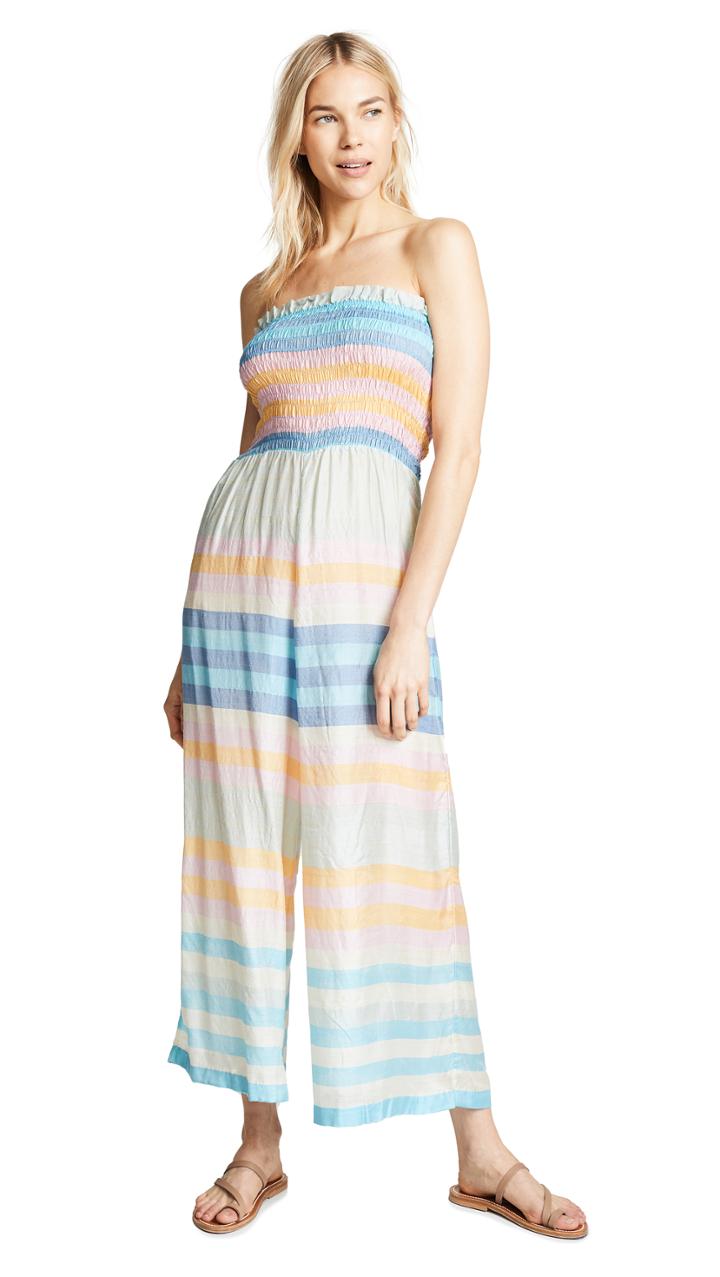 A Peace Treaty Capira Blue Jumpsuit