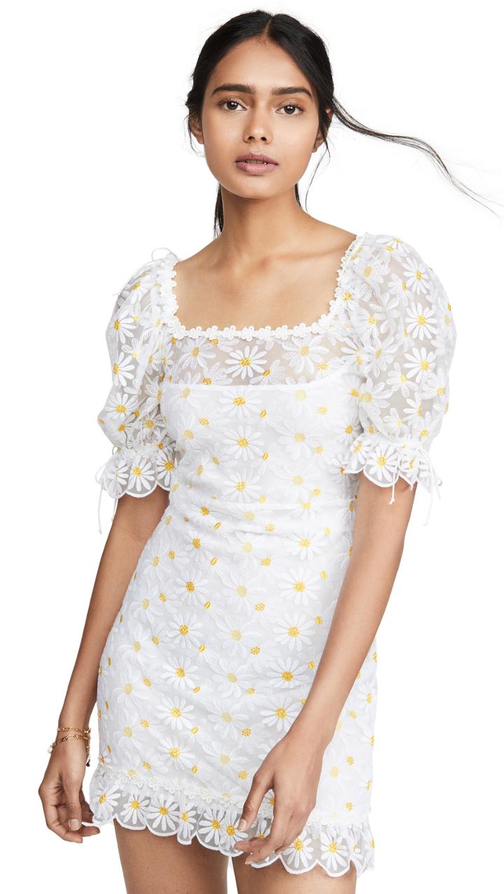 For Love Lemons Brulee Daisy Mini Dress