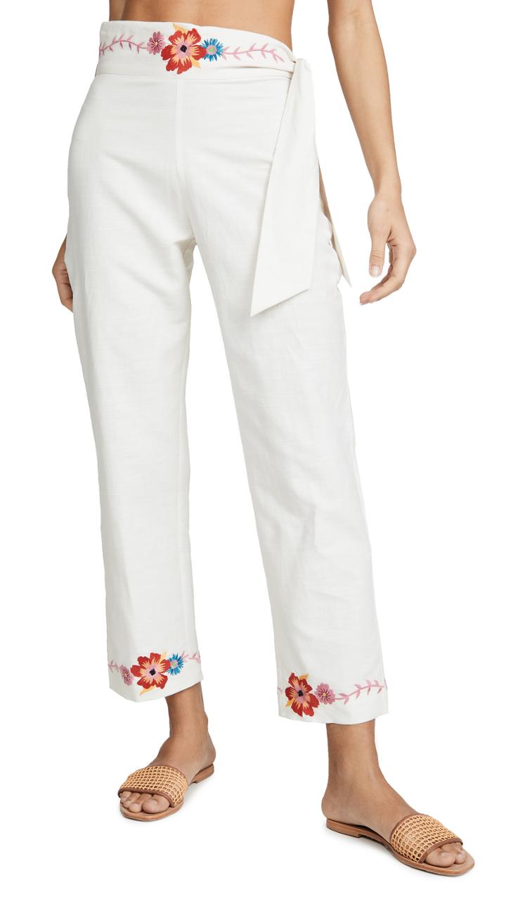 Carolina K Straight Pants
