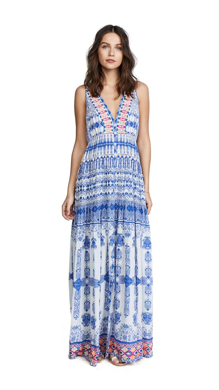 Rococo Sand Ionic Long Dress