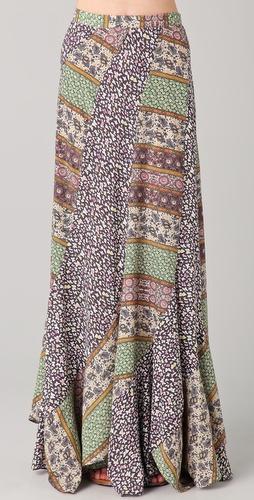 Karen Zambos Vintage Couture Abby Maxi Skirt