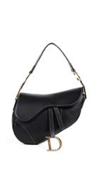 What Goes Around Comes Around Dior Leather Saddle Bag