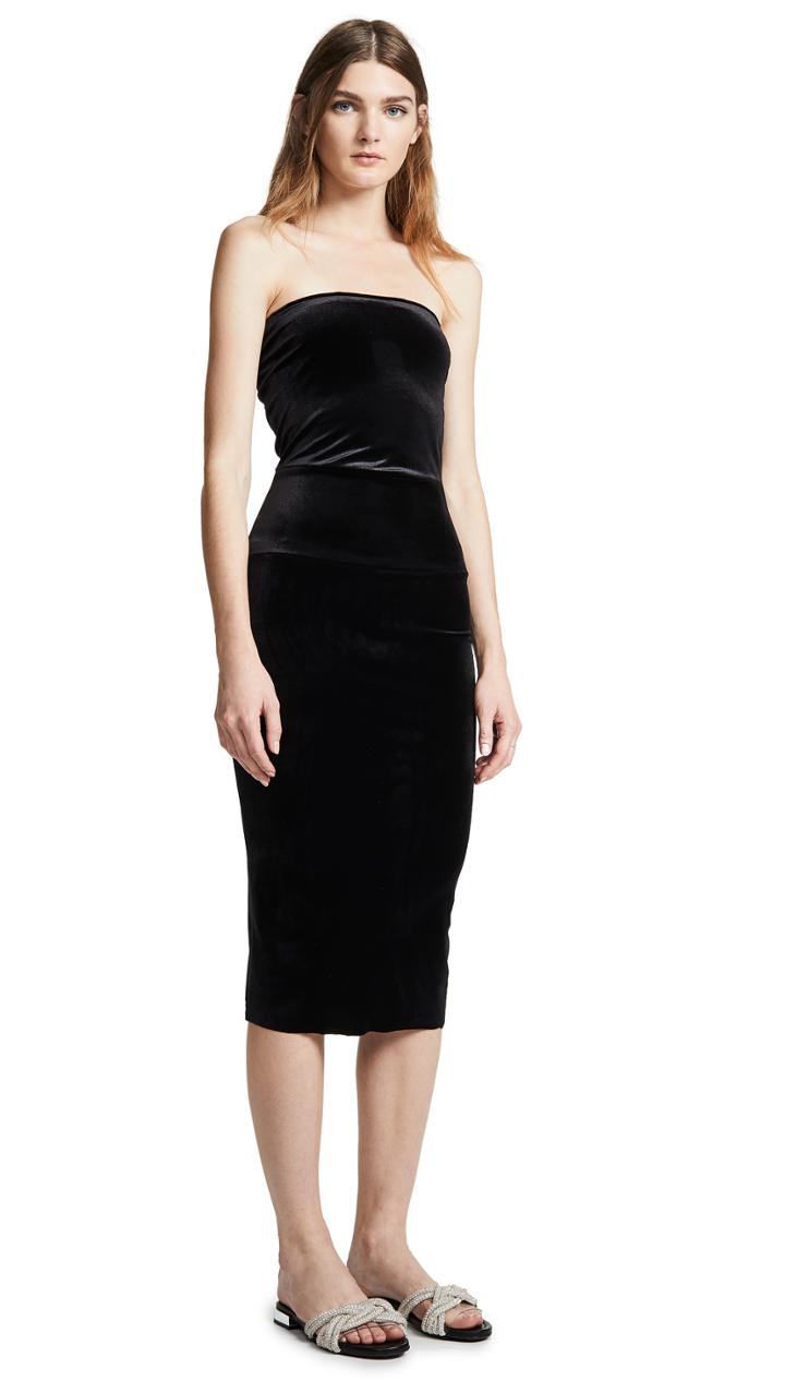 Norma Kamali Strapless Dress