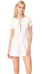 Solid Striped X Staud Arabella Short Jumpsuit