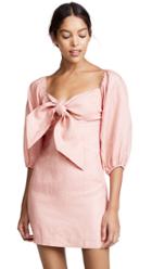 Suboo Pink Sands Tie Front Mini Dress