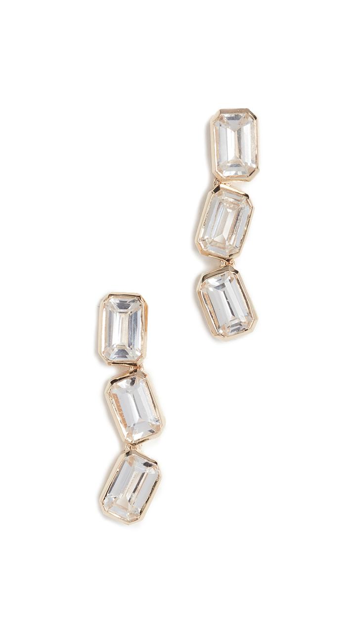 Era 14k Gold Brick Brigade Stack Earrings