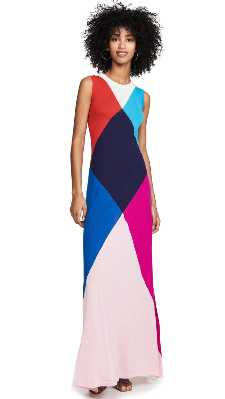 Victor Glemaud Sleeveless Multi Gown