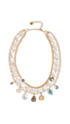 Chan Luu White Pearl Mix Necklace