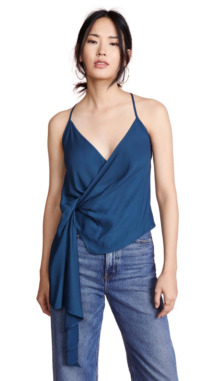 Michelle Mason Draped Cami Top