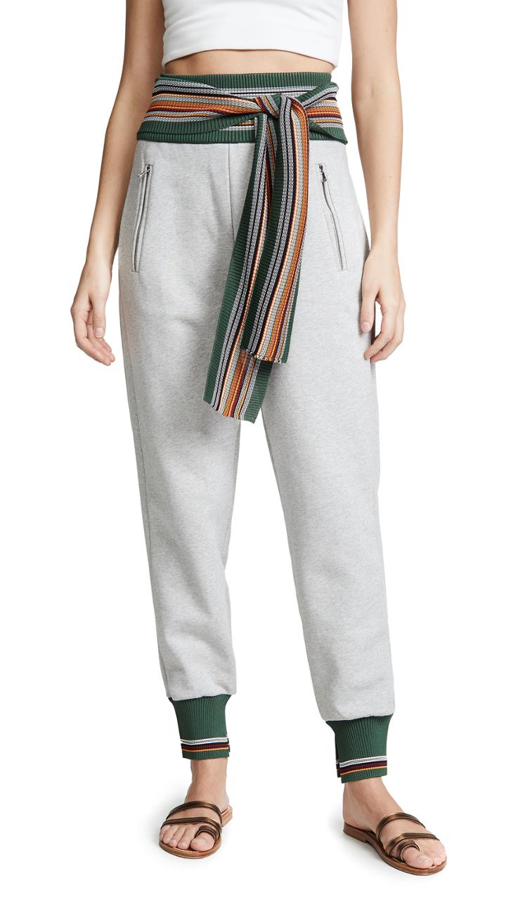 3 1 Phillip Lim Multi Stripe Rib Sweatpants
