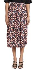 Etre Cecile Leopard Amelie Midi Skirt