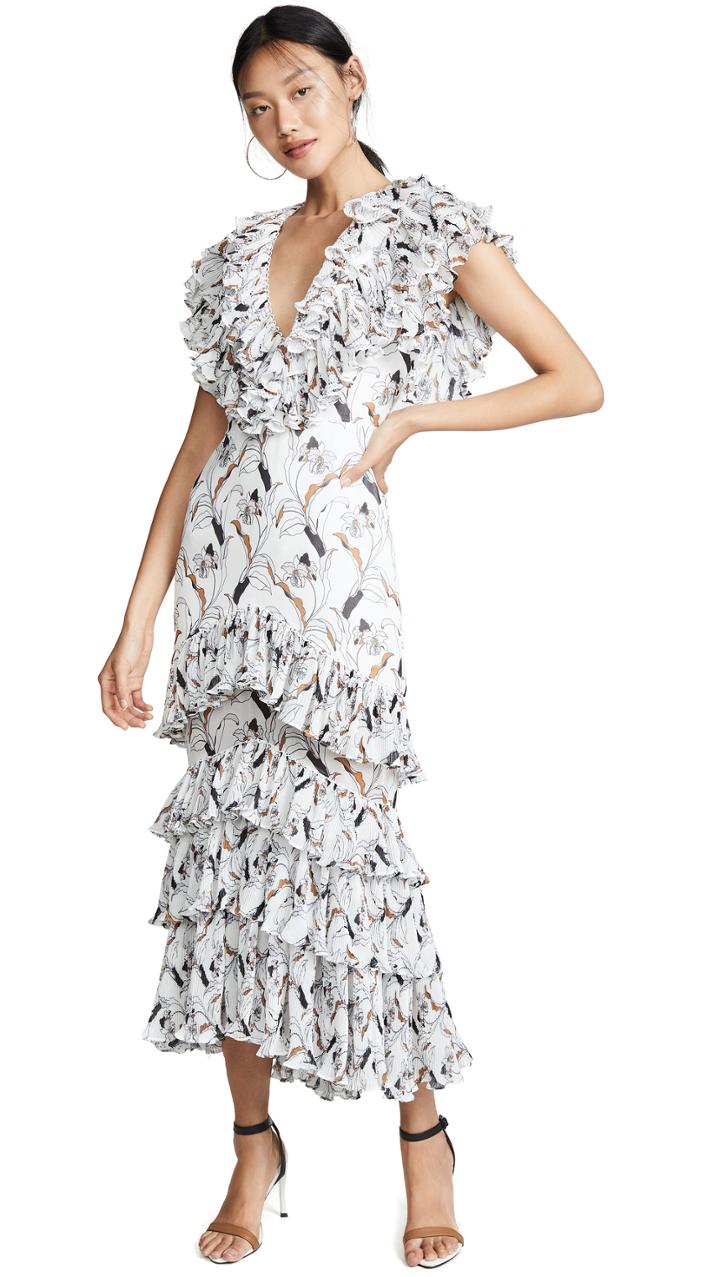 Acler Leeds Pleated Dress