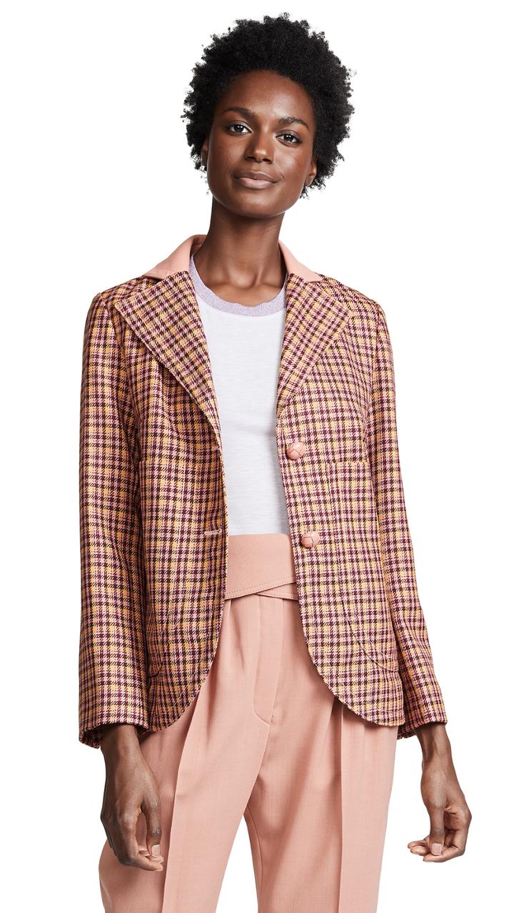 Nina Ricci Check Blazer