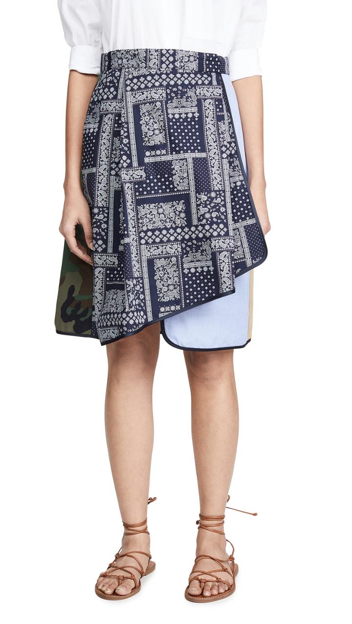 Harvey Faircloth Asymmetrical Skirt