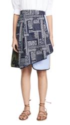 Harvey Faircloth Asymmetrical Skirt