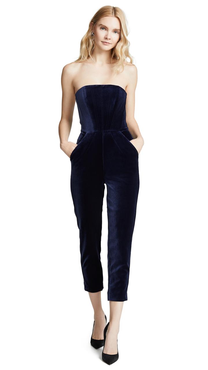 Nicholas Velvet Jumpsuit