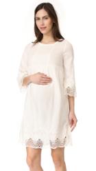Ingrid Isabel Lace Trim Belle Sleeve Dress