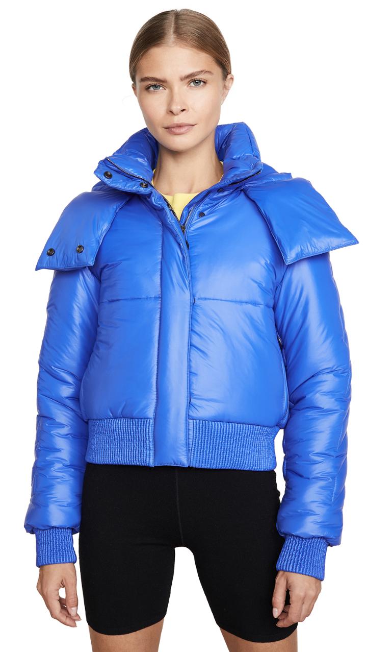 Off White Blue Down Jacket